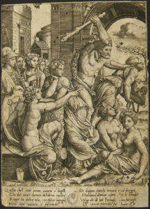 Ercole che per ordine di Apollo scaccia l’Invidia dal tempio delle Muse